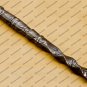 Custom Forged Hunter Damascus Steel Tri Dagger Hand Forged Twisted Pattern Kris Dagger With Cover