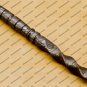 Custom Forged Hunter Damascus Steel Tri Dagger Hand Forged Twisted Pattern Kris Dagger With Cover