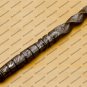 Custom Forged Hunter Damascus Steel Tri Dagger Hand Forged Twisted Pattern Kris Dagger With Cover