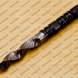 Custom Forged Hunter Damascus Steel Tri Dagger Hand Forged Twisted Pattern Kris Dagger With Cover