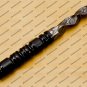 Custom Forged Hunter Damascus Steel Tri Dagger Hand Forged Twisted Pattern Kris Dagger With Cover
