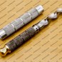 Custom Forged Hunter Damascus Steel Tri Dagger Hand Forged Twisted Pattern Kris Dagger With Cover