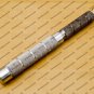 Custom Forged Hunter Damascus Steel Tri Dagger Hand Forged Twisted Pattern Kris Dagger With Cover