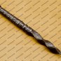 Custom Forged Hunter Damascus Steel Tri Dagger Hand Forged Twisted Pattern Kris Dagger With Cover