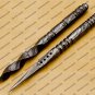 Custom Forged Hunter Damascus Steel Tri Dagger Hand Forged Twisted Pattern Kris Dagger With Cover