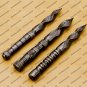 Custom Forged Hunter Damascus Steel Tri Dagger Hand Forged Twisted Pattern Kris Dagger With Cover