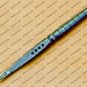 Custom Forged Hunter Damascus Steel Tri Dagger Hand Forged Twisted Pattern Kris Dagger With Cover
