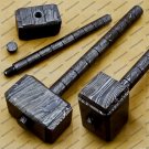 Custom Hand Made Damascus Steel Solid Full Tang Thor Hammer/valentine Gift/gift for Him/gift for Dad