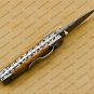 Custom Made Damascus Steel Folding Pocket Knife Best Gift for him groomsmen knives Fold knife
