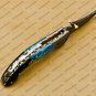 Custom Made Damascus Steel Folding Pocket Knife Best Gift for him groomsmen knives Fold knife