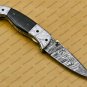 Custom Made Damascus Steel Folding Pocket Knife Best Gift for him groomsmen knives Fold knife