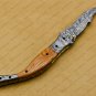 Custom Made Damascus Steel Folding Pocket Knife Best Gift for him groomsmen knives Fold knife