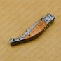 Custom Made Damascus Steel Folding Pocket Knife Best Gift for him groomsmen knives Fold knife