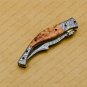 Custom Made Damascus Steel Folding Pocket Knife Best Gift for him groomsmen knives Fold knife