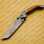 Custom Made Damascus Steel Folding Pocket Knife Best Gift for him groomsmen knives Fold knife
