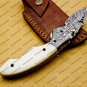 Custom Made Damascus Steel Folding Pocket Knife Best Gift for him groomsmen knives Fold knife