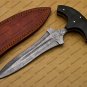 Deer Antler Dagger Knife, Hunting Knife, Double Edge Knife, Custom Engraved Gift Groomsmen Gifts