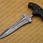Deer Antler Dagger Knife, Hunting Knife, Double Edge Knife, Custom Engraved Gift Groomsmen Gifts