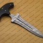 Deer Antler Dagger Knife, Hunting Knife, Double Edge Knife, Custom Engraved Gift Groomsmen Gifts