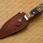 Handmade Damascus Steel Hunting Knife Damascus Skinner Knife, Camping  Boot Knife Walnut Wood Handle