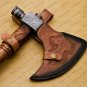 Custom Handmade Damascus Steel Axe Gift for Him Gift for Her Anniversary Birthday Christmas Gift