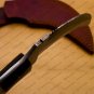Damascus Steel Handmade Fixed Blade Karambit Knife Ram Horn and Wenge Wood Handle + Leather Sheath