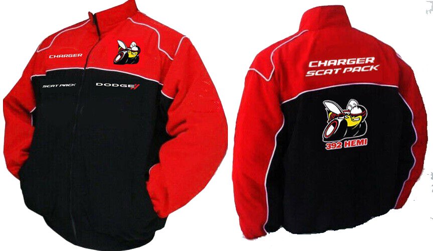 Dodge Charger Motorsport Jacket S-M-L-XL-XXL-3XL-4XL-5XL-6XL