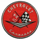 Large Chevrolet Corvette Motorsport Patch Ø 10 (Inch)