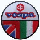 Large Vespa Piaggio Scooter Motorcycles Patch Ø 10 (Inch)