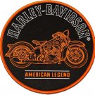 Harley Davidson Motorcycles Patch Ø 10 (Inch)
