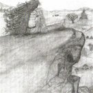 Spirit Rock - Pencil Drawing Print by Jenn Marie
