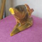 golden wooden fish decor, room, garden, backyard