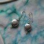 Lovely Small Silver and Crystal Earrings