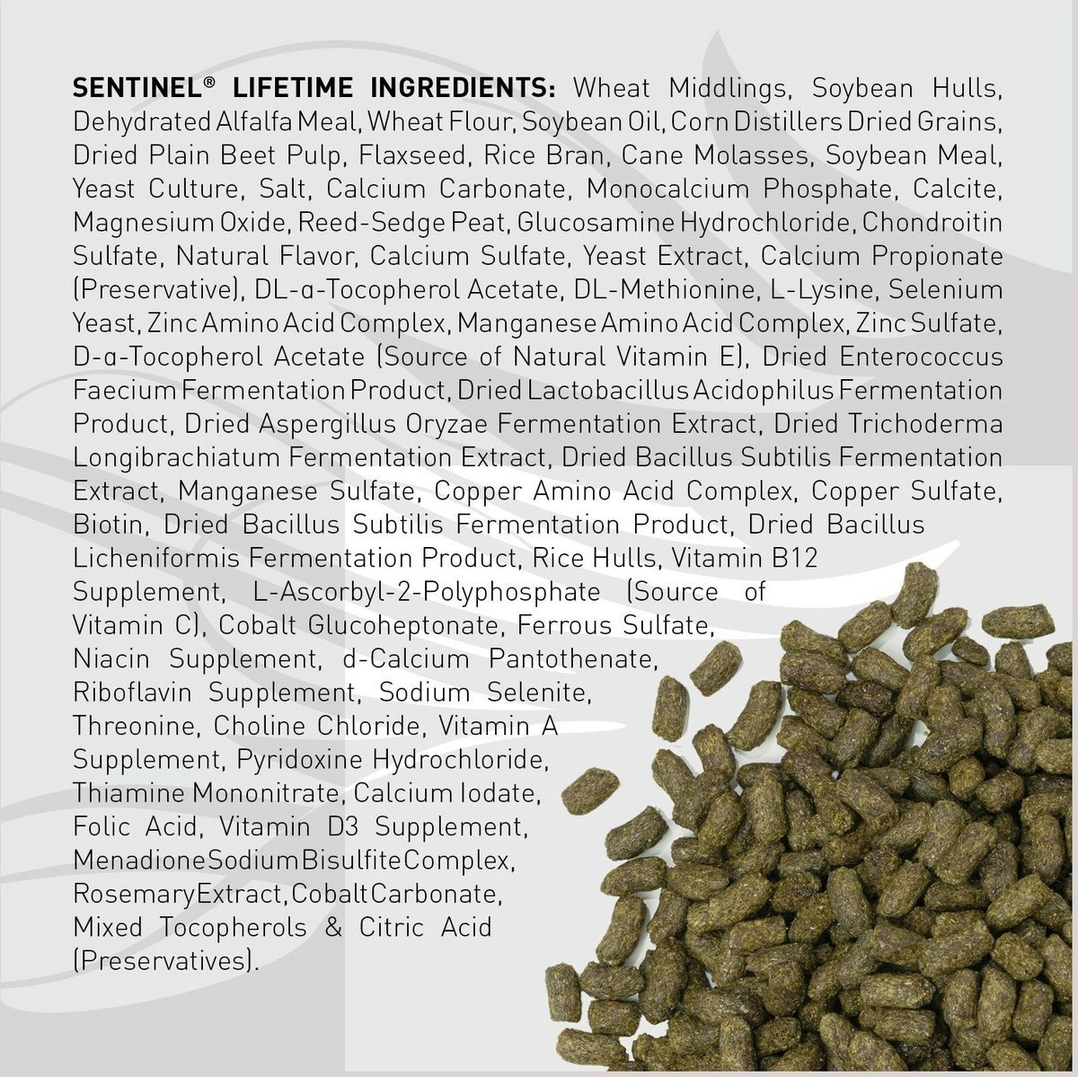 Blue Seal Sentinel LifeTime Horse Feed, 50lb bag