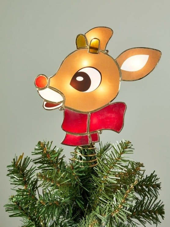 Rudolph Christmas Tree Topper