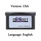 GBA Game Final Fantasy Series 32 Bit Video Game Cartridge Console Card USA-V Advance