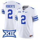 Chase Roberts Jersey #2 BYU Cougars 2025 Vapor Limited Stitched White