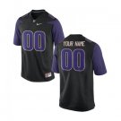 Custom Washington Huskies Jersey Name and Number NCAA College Football Black