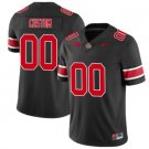 Custom Ohio State Buckeyes Jersey Name and Number College Football Stitched Black