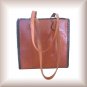 CUSTOM FULL LEATHER HAND TOOLED HANDBAG TOTEBAG TOTE