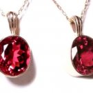 NATURAL GENUINE 6 CARATS TOURMALINE 14K GOLD PENDANT