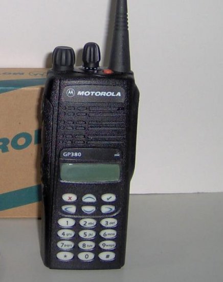 Motorola GP380 UHF 403-470 MHz 2-Way Radio (Used)