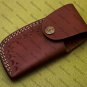 Customized Handmade Damascuse Krambit Knife wood Handle with Lethathe Sheath