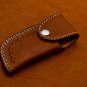 customized handmade damascus karambit knife damascus handle with lethathe sheath