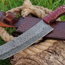 Damascus Steel Meat Cleaver Knife, Chef Knife, Butcher Knife - Multipurpose