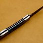 customized handmade damasuse pokit knife ingravable wood handle w lethathe cover
