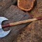 Customized Handmade Carbon Steel 1095 Axe wood Handle with leather sheath