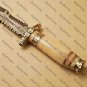 11"Customized Handmade Damascuse Dagger Knife Bone Handle with Lethathe Sheath