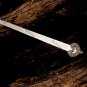 Custom Handmade D2 Theoden Herugrim Replica Sword with Beautifull Scarbed