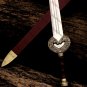 Custom Handmade D2 Theoden Herugrim Replica Sword with Beautifull Scarbed